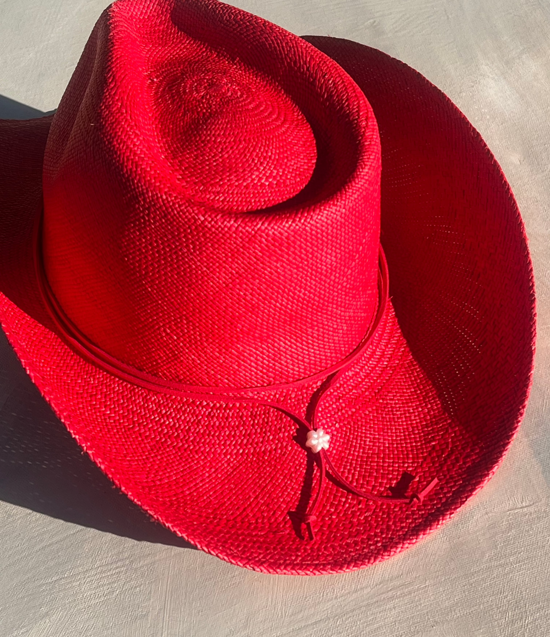 Red Cowgirl Hat